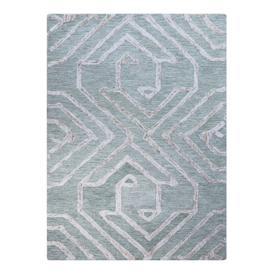 Tulsi Hand Tufted Wool Area Rug