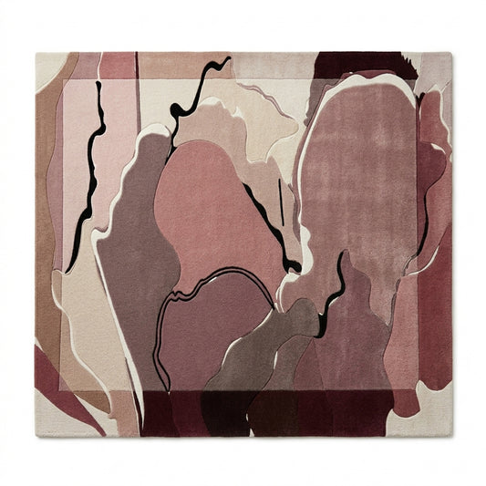  Umber Modern Hand Tufted Area Rug