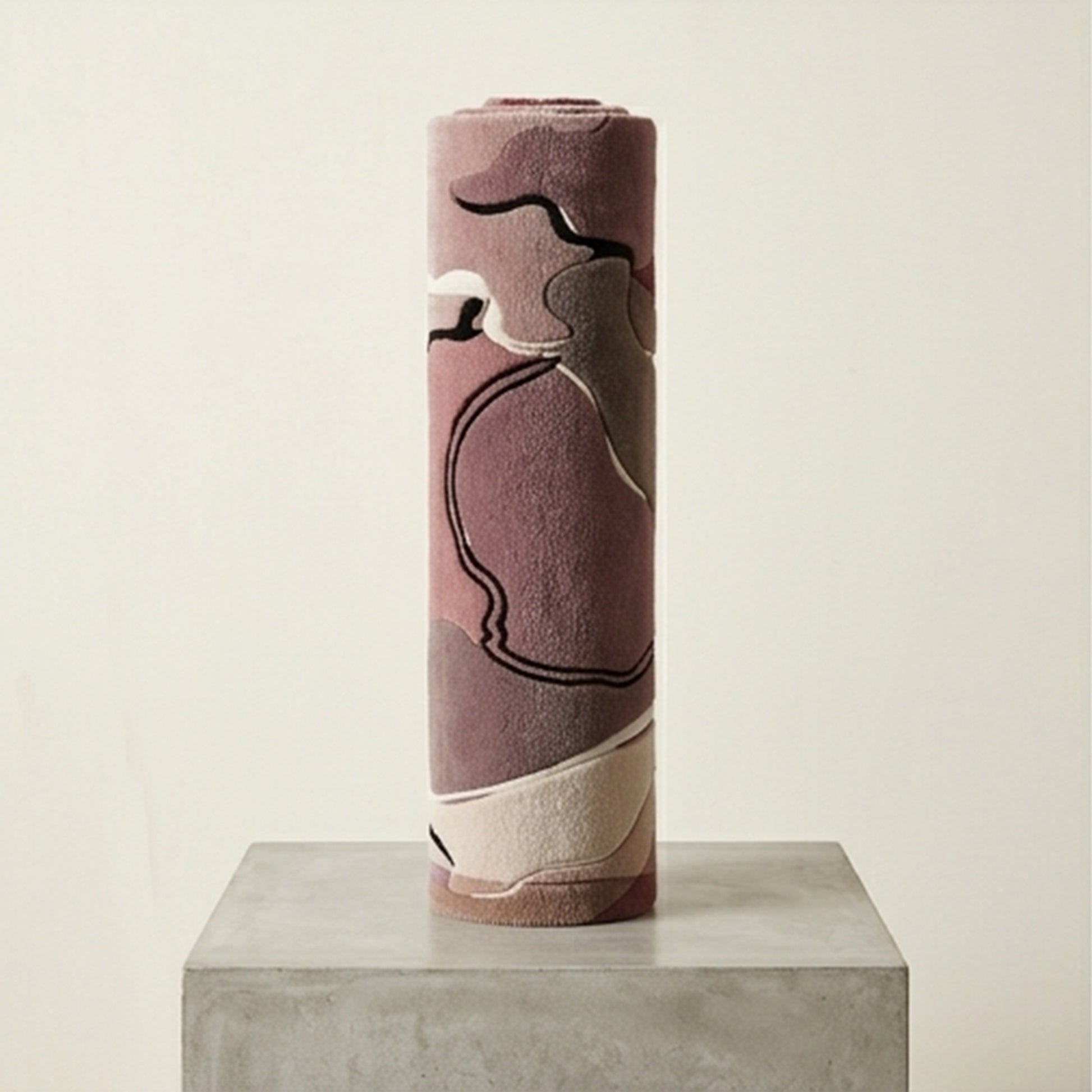  Umber Modern Hand Tufted Area Rug
