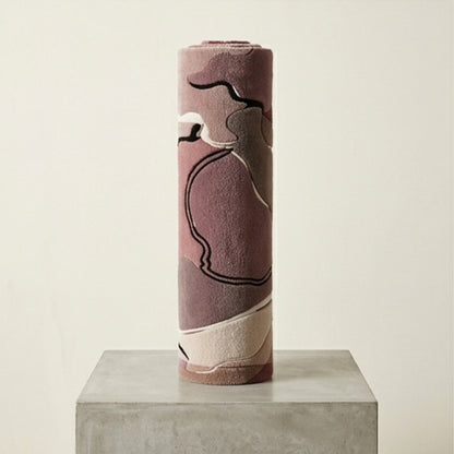  Umber Modern Hand Tufted Area Rug