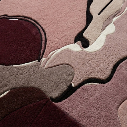  Umber Modern Hand Tufted Area Rug