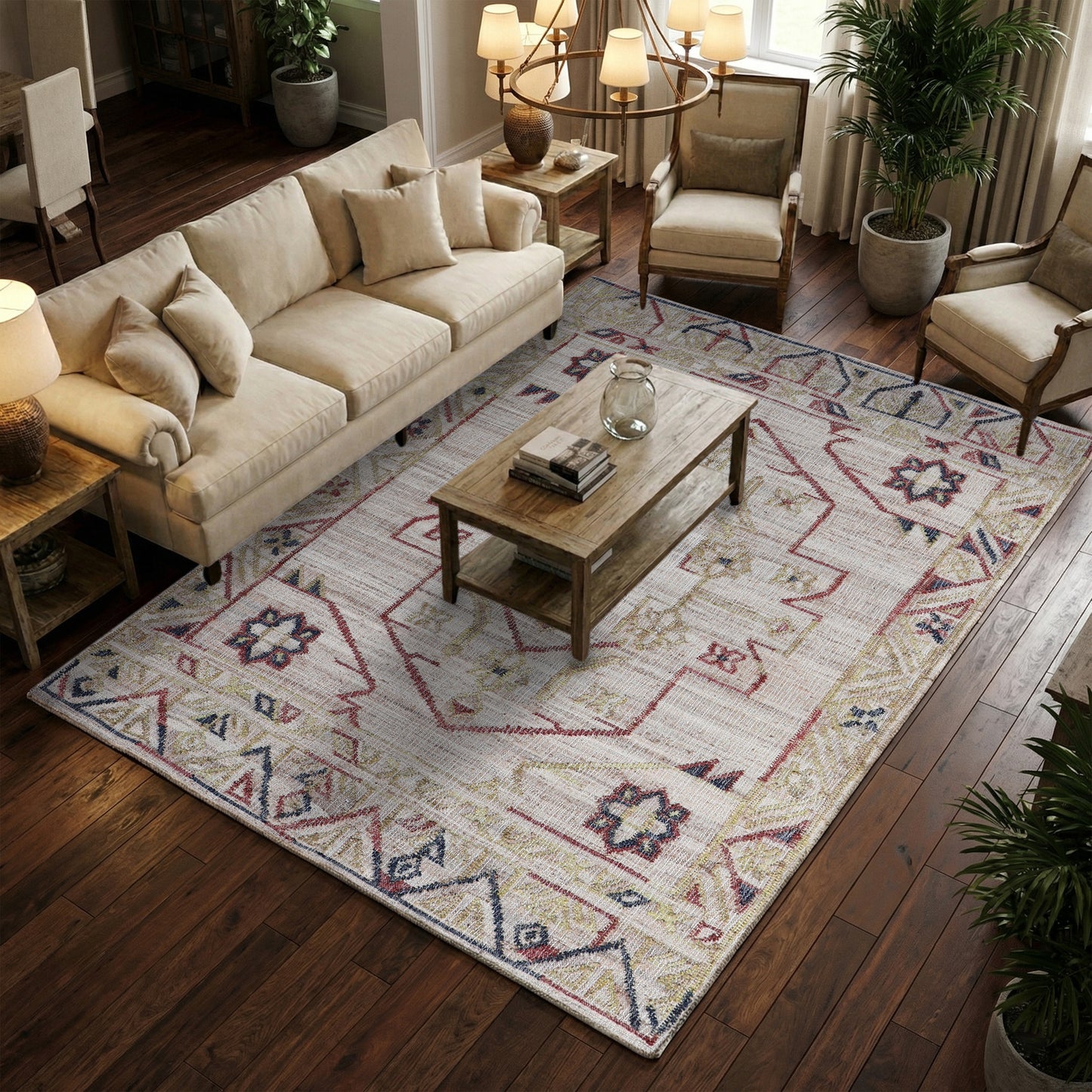 Vanya Handwoven Jute kilim